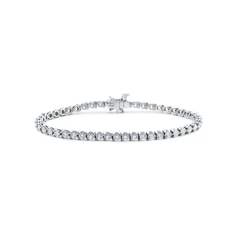 Tennis Bracelet in Platinum with Diamonds®