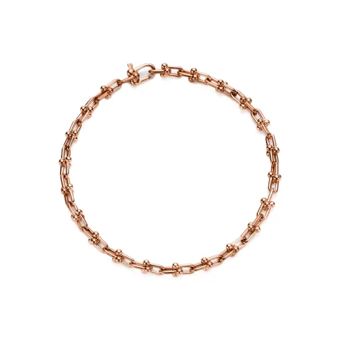 Micro Link Bracelet in Yellow Gold